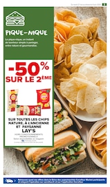 Promos Lay's dans le catalogue "LE MOIS À VOS MARQUES, PRÊTS, PARTEZ !" de Carrefour Market à la page 5
