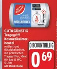 Tragegriff Kosmetikeimerbeutel Angebote von GUT&GÜNSTIG bei WEZ Bad Oeynhausen für 0,69 €