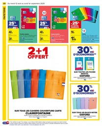 Prix et réduction Fiche Bristol dans le prospectus Carrefour en cours Offre Fiche Bristol dans le catalogue Carrefour du moment à la page 24