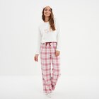 Ensemble pyjama effet polaire 3 pièces rose femme à 29,99 € dans le catalogue La Halle