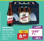 Premium Pils im Angebot bei Netto Marken-Discount in Neubrandenburg Premium Pils Angebote von Hasseröder bei Netto Marken-Discount Neubrandenburg für 7,49 €