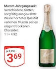 Jahrgangssekt bei GLOBUS im Bochum Prospekt für 3,69 €