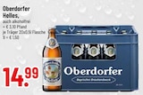 alkoholfreies Bier im Trinkgut Prospekt Helles von Oberdorfer im aktuellen Trinkgut Prospekt für 14,99 €