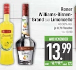 Williams-Birnen-Brand im EDEKA Prospekt Williams-Birnen-Brand von Roner im aktuellen EDEKA Prospekt für 13,99 €