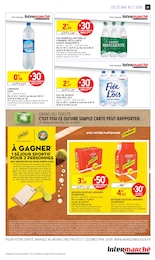Prix et réduction Eau minérale gazeuse dans le prospectus Intermarché Hyper en cours Offre Eau minérale gazeuse dans le catalogue Intermarché Hyper du moment à la page 39