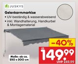 Gelenkarmmarkise Angebote von Juskys bei Netto Marken-Discount Heidenheim für 149,99 €