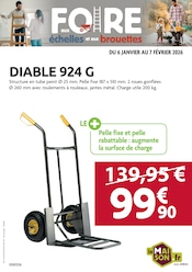 Bricolage Angebote im Prospekt "FOIRE aux échelles et aux brouettes" von LaMaison.fr auf Seite 11