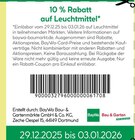 10 % Rabatt Angebote bei BayWa Bau- und Gartenmärkte Ansbach