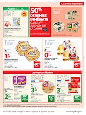 Promos Lait dans le catalogue "LA RENTRÉE À PRIX K.O." de Auchan Supermarché Lait en promo dans le catalogue Auchan Supermarché à la page 13