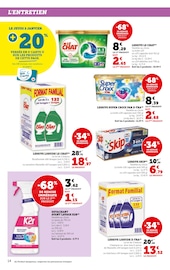 Promos Super Croix dans le catalogue "Le Blanc À PRIX BAS" de Super U à la page 14