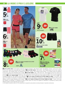 Promo Chaussettes Homme dans le catalogue E.Leclerc du moment à la page 34