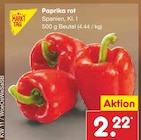 Paprika rot Angebote von MARKT TAG bei Netto Marken-Discount Castrop-Rauxel für 2,22 €