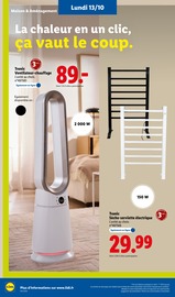 Radiateur Électrique Angebote im Prospekt "Ca vaut le coup." von Lidl auf Seite 60