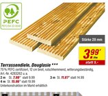 toom Baumarkt Ahlen - Terrassendiele, Douglasie Angebot im Prospekt Terrassendiele, Douglasie bei toom Baumarkt im Ahlen Prospekt für 3,99 €