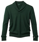 Pull col châle homme - TEX dans le catalogue Carrefour