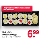 Aktuelles Maki-Mix Avocado Veggi Angebot bei E center in Mannheim ab 6,99 €