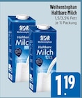 Haltbare Milch 1,5% Fett von Weihenstephan im aktuellen EDEKA Prospekt für 1,19 €