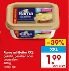 mit Butter XXL gesalzen Angebote von Rama bei Netto Marken-Discount Dachau für 1,99 €