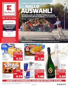Kaufland Osnabrück Prospekt der aktuellen Woche, gültig von 12.03.2026 bis 18.03.2026 Aktueller Kaufland Osnabrück Prospekt "Hier bin ich richtig" mit 70 Seiten