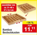 Bambus Besteckkasten im Angebot bei Zimmermann in Bremerhaven Bambus Besteckkasten Angebote bei Zimmermann Bremerhaven für 11,11 €