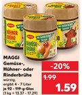 Gemüse-, Hühner- oder Rinderbrühe Angebote von Maggi bei Kaufland Lünen für 1,59 €