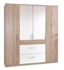 Drehtürenschrank für 349,00 € bei Sconto SB im Angebot Drehtürenschrank im aktuellen Sconto SB Prospekt