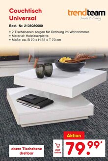 Couchtisch Universal bei Netto Marken-Discount in Völklingen Couchtisch Universal im Angebot bei Netto Marken-Discount Völklingen für 79,99 €
