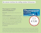 LINDA Bad Homburg - Thomapyrin CLASSIC Schmerztabletten Angebot im Prospekt Thomapyrin CLASSIC Schmerztabletten bei LINDA im Bad Homburg Prospekt für 7,00 €