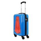 Valise Cabine Rigide Licence - WARNER BROS en promo chez Carrefour Market Le Havre à 29,99 €