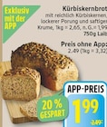 Kürbiskernbrot bei EDEKA im Borgsdorf Prospekt für 1,99 €