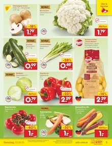 Tomaten im Netto Marken-Discount Prospekt "Aktuelle Angebote" mit 61 Seiten (Erfurt)