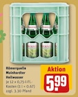 Aktuelles Römerquelle Mainhardter Heilwasser Angebot bei REWE in Waiblingen ab 5,99 €