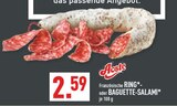 Französische RING oder BAGUETTE-SALAMI Angebote von Aoste bei Marktkauf Paderborn für 2,59 €