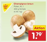 Champignon braun im Netto Marken-Discount Prospekt Champignon braun von im aktuellen Netto Marken-Discount Prospekt für 1,79 €