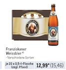 Weissbier Angebote von Franziskaner bei Metro Fellbach für 15,46 €