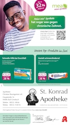 Aktueller mea - meine apotheke Apotheken Prospekt für Bad Griesbach: Unsere Juni-Angebote mit 4} Seiten, 01.06.2026 - 30.06.2026