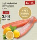 Lachsrückenfilet bei EDEKA im Prospekt "" für 2,69 €