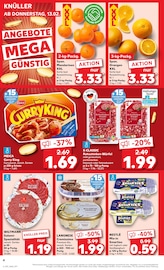 Aktueller Kaufland Prospekt mit Currywurst, "UNSERE MEGA ANGEBOTE", Seite 4