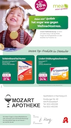 mea - meine apotheke Prospekt für Düsseldorf: "Unsere Dezember-Angebote", 4 Seiten, 01.12.2025 - 31.12.2025