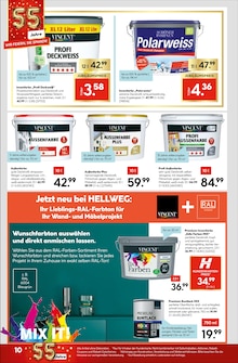 Farbe im Hellweg Prospekt "Entspannt sparen" mit 20 Seiten (Berlin)