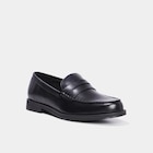 Mocassins à bout rond noir homme - La Halle à Nice Mocassins à bout rond noir homme en promo chez La Halle Nice à 35,99 €