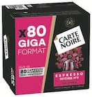 Capsules - CARTE NOIRE en promo chez Hyper U Arras à 15,49 €