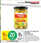 Olives à la farce de poivron - BOUTON D'OR dans le catalogue Intermarché Hyper