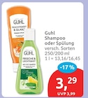Shampoo oder Spülung im Angebot bei budni in Stade Shampoo oder Spülung Angebote von Guhl bei budni Stade für 3,29 €