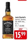 Tennessee Whiskey im Angebot bei EDEKA in Bruchsal Tennessee Whiskey Angebote von Jack Daniel's bei EDEKA Bruchsal für 15,99 €