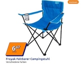 Faltbarer Campingstuhl Angebote von Froyak bei Action Warendorf für 6,47 €
