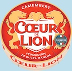 Camembert - COEUR DE LION - Intermarché Hyper Camembert - COEUR DE LION à 0,78 € dans le catalogue Intermarché Hyper