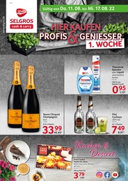 Aktueller Selgros Supermärkte Prospekt Selgros Prospekt mit 32 Seiten