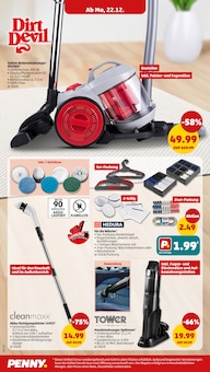 Staubsauger im Penny Prospekt "Wer günstig will, muss Penny." mit 42 Seiten (Hamburg)