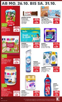 Pampers im Kaufland Prospekt "Hier bin ich richtig" mit 80 Seiten (Gelsenkirchen)